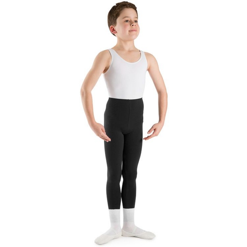 Kids' Bloch Dale Footless Tight Black | AMYDF13574