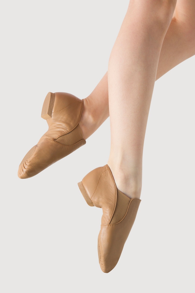 Kids' Bloch Elastaboot Jazz Tan | MYIIZ77836