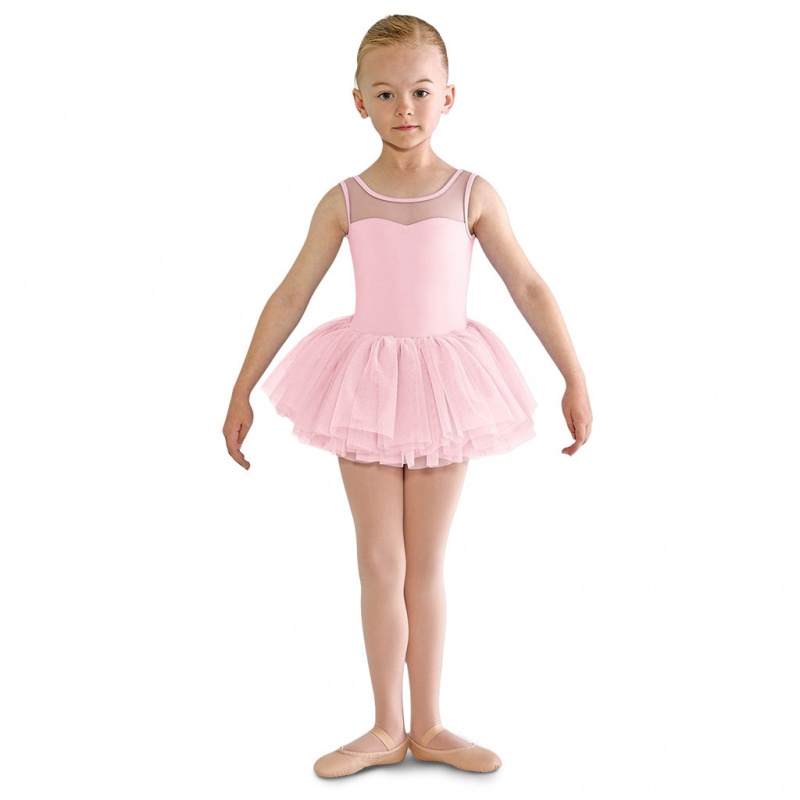 Kids' Bloch Emica Sweetheart Dress Candy Pink | GMYUC35783