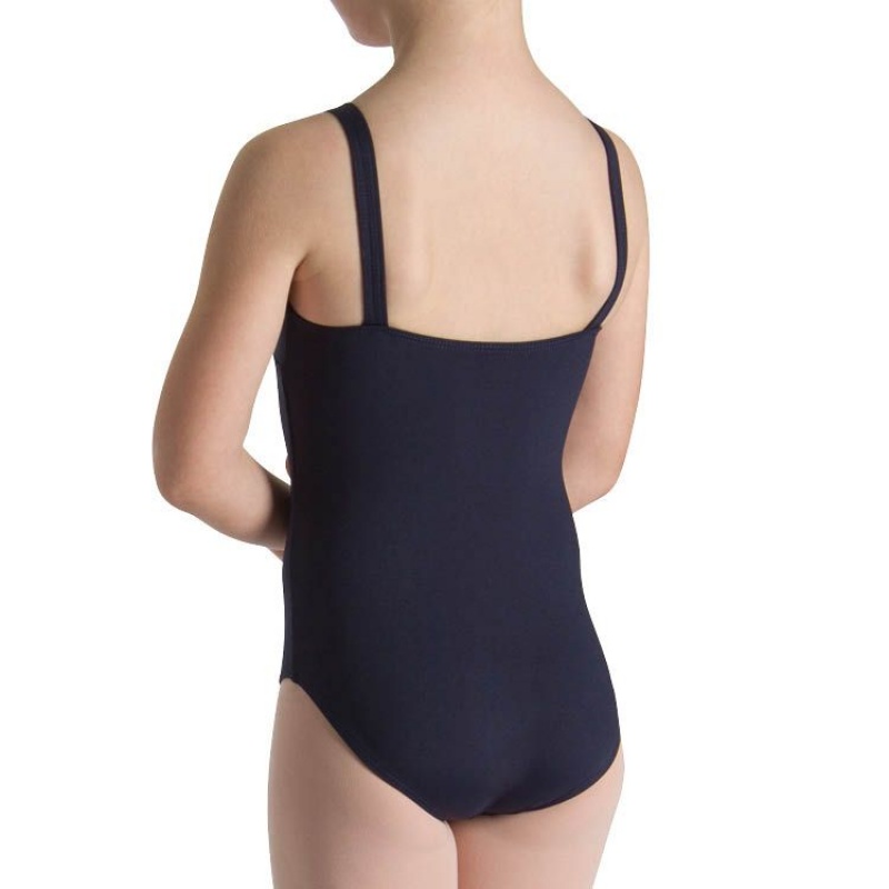 Kids' Bloch Evanleigh Princess Line Leotards Navy | MYEGJ91608