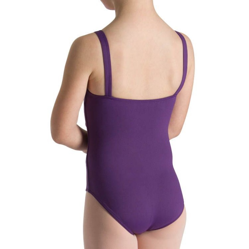 Kids' Bloch Evanleigh Princess Line Leotards Purple | ZMYMJ34267