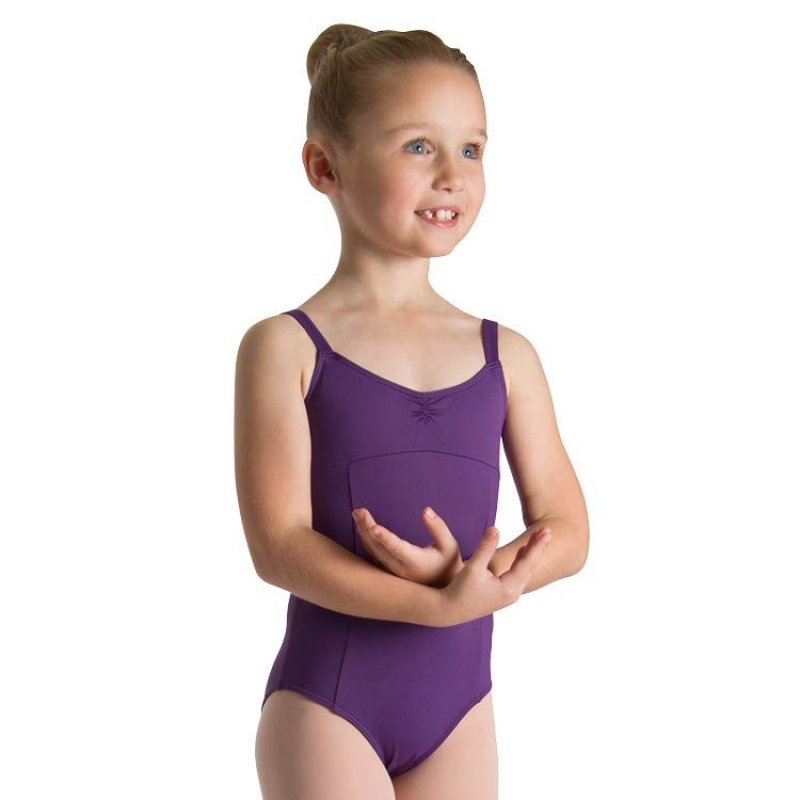 Kids\' Bloch Evanleigh Princess Line Leotards Purple | ZMYMJ34267