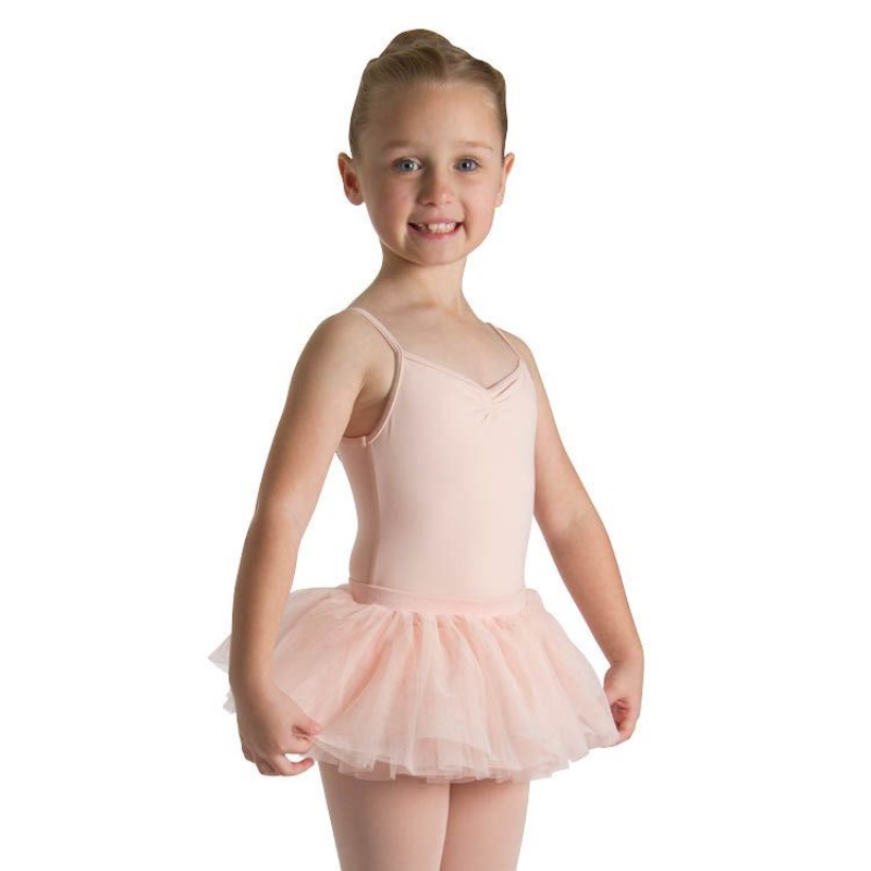 Kids' Bloch Hurley Layered Skirts Light Pink | UMYTG47840