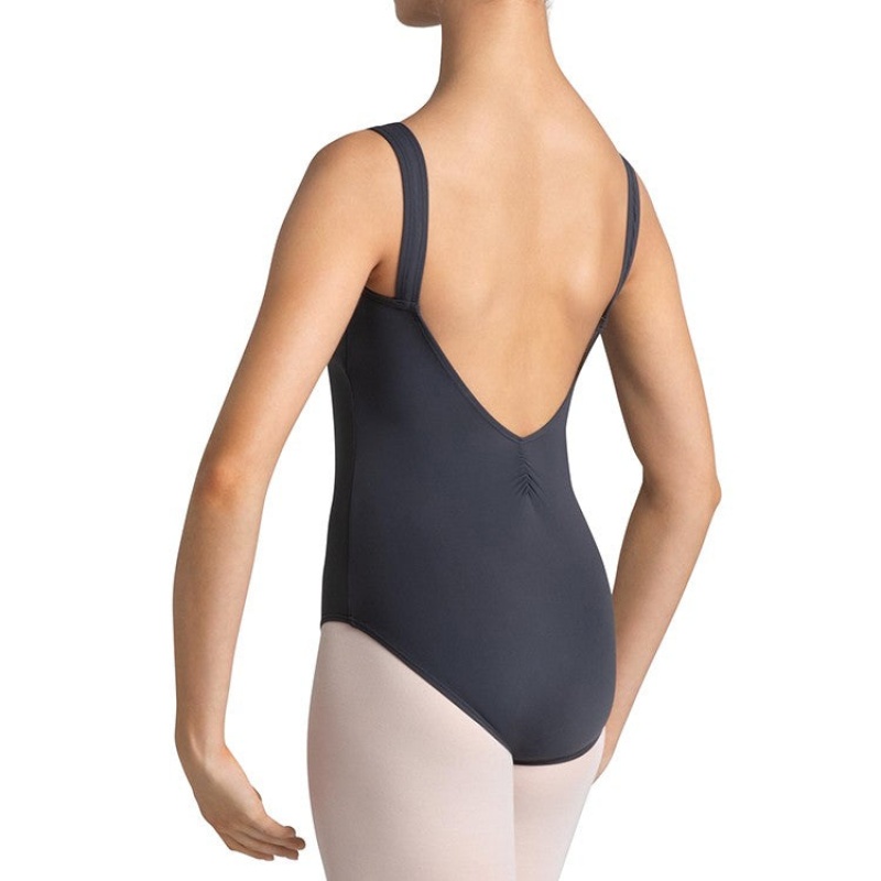 Kids' Bloch Imperial Paradise Contour Leotards Squalo | QMYWA25421