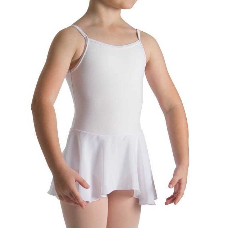 Kids' Bloch Mirella Alice Cami Tween Leotards White | LMYTR90909