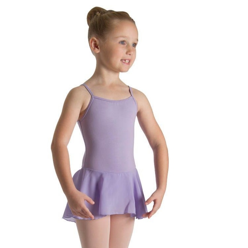 Kids\' Bloch Mirella Alice Cami Tween Leotards Lilac | GMYEC15210