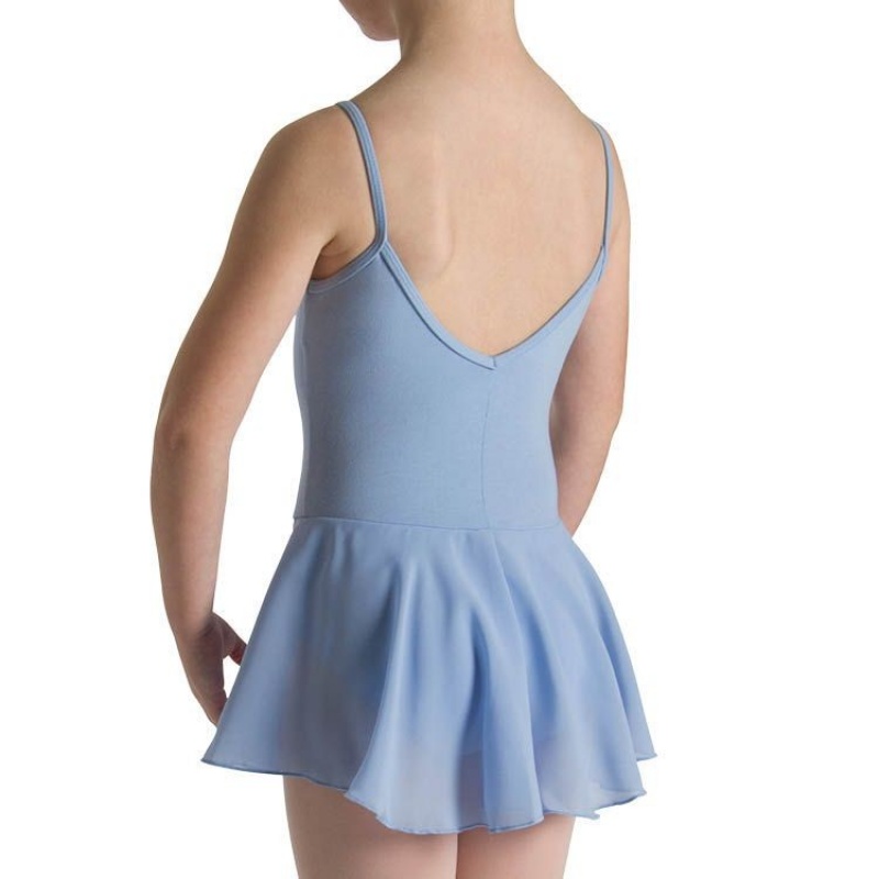 Kids' Bloch Mirella Alice Cami Tween Leotards Light Blue | PMYQX27147