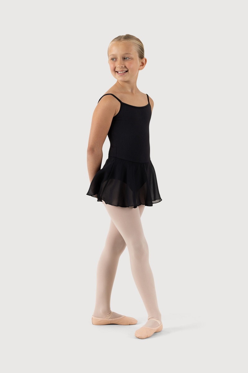 Kids' Bloch Oriole Camisole Leotards Black | SMYVO35547