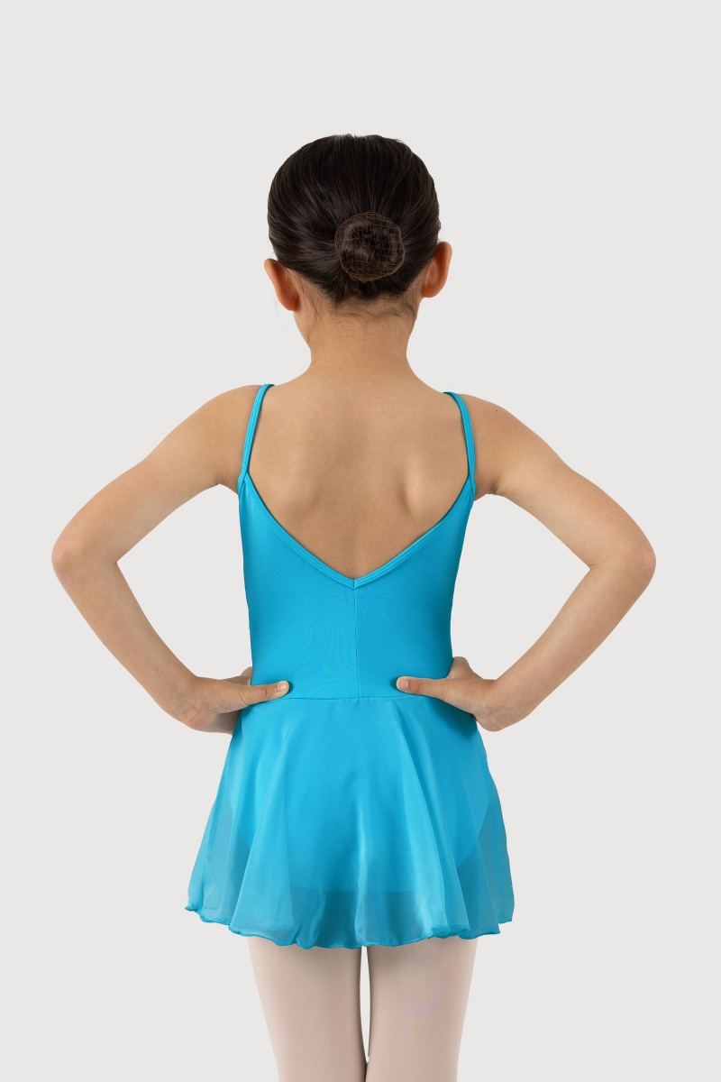 Kids' Bloch Oriole Camisole Leotards Capri Blue | MYJKU88816