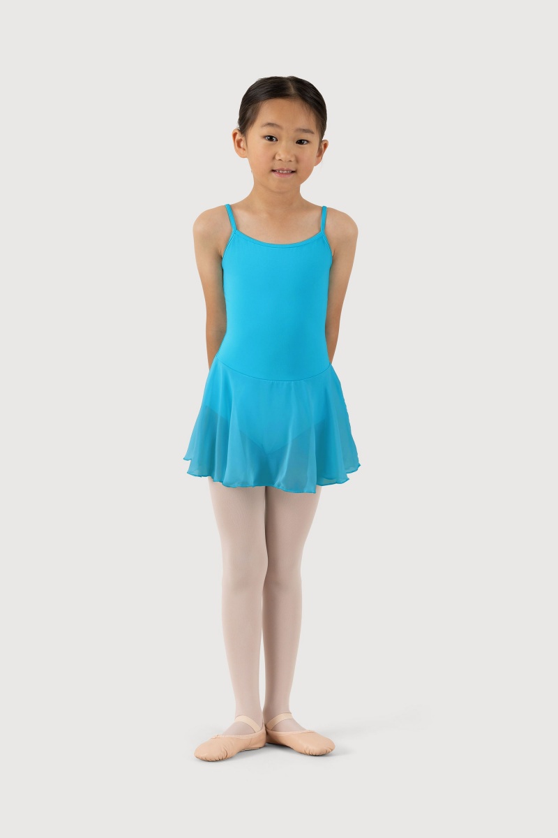 Kids' Bloch Oriole Camisole Leotards Capri Blue | MYJKU88816