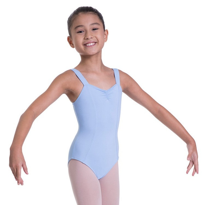 Kids\' Bloch Overture Obelia Princess Seam Leotards Bluebird | MYJKU27624