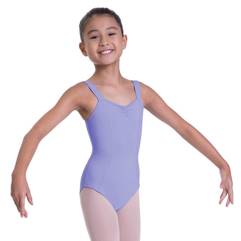 Kids\' Bloch Overture Obelia Princess Seam Leotards Lilac | SMYNY21852