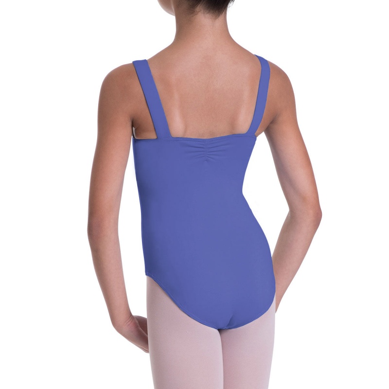 Kids' Bloch Overture Obelia Princess Seam Leotards Zaffiro | MYIIZ14609