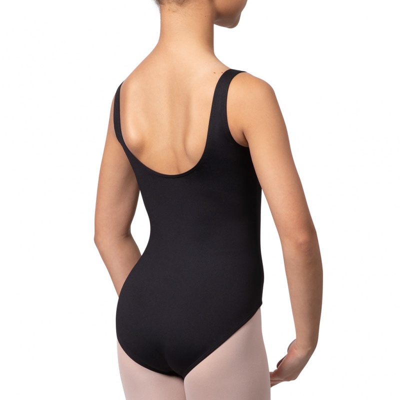 Kids' Bloch Overture Ondina Princess Seam Leotards Black | MYDYB76998