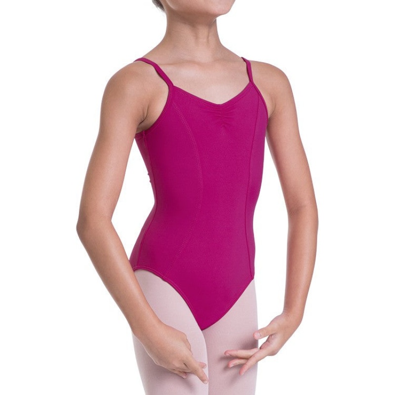 Kids' Bloch Overture Oriana Princess Seam Leotards Mulberry | AMYWC36306