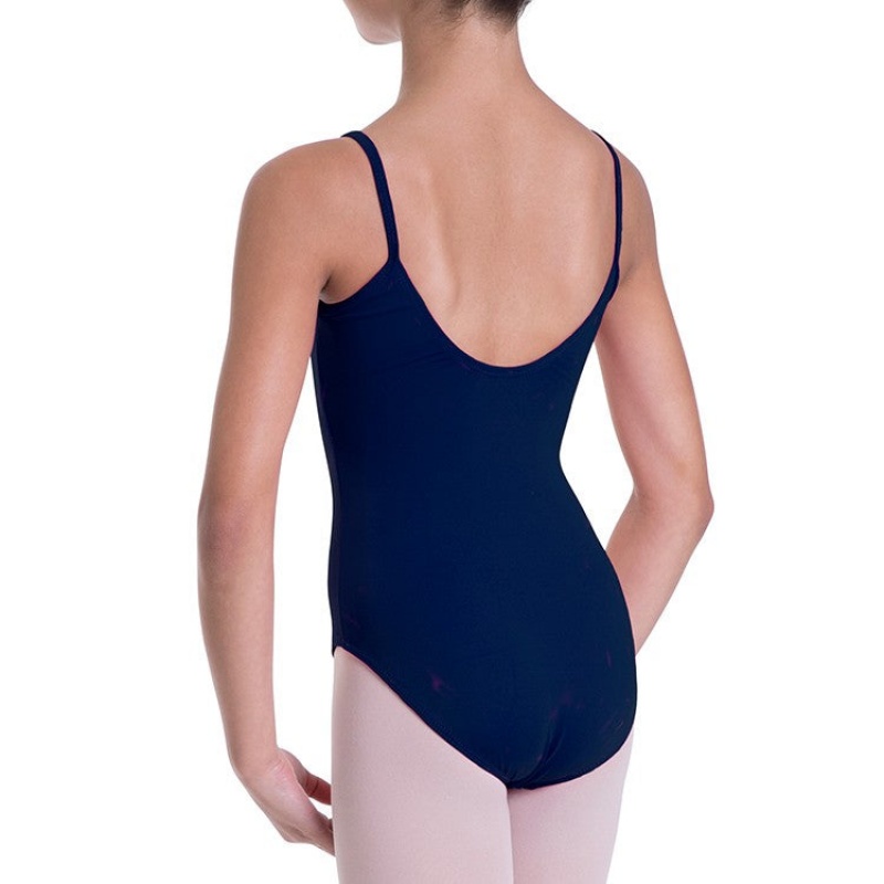 Kids' Bloch Overture Oriana Princess Seam Leotards Navy | MYIIZ28764