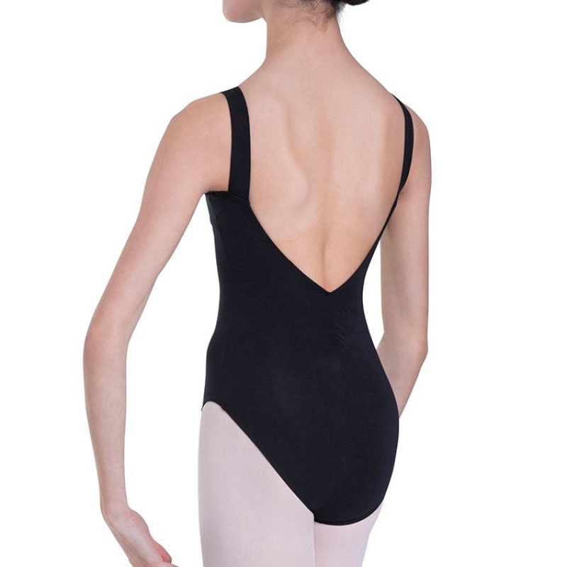 Kids' Bloch Paradise Contour Leotards Black | MYICD47400