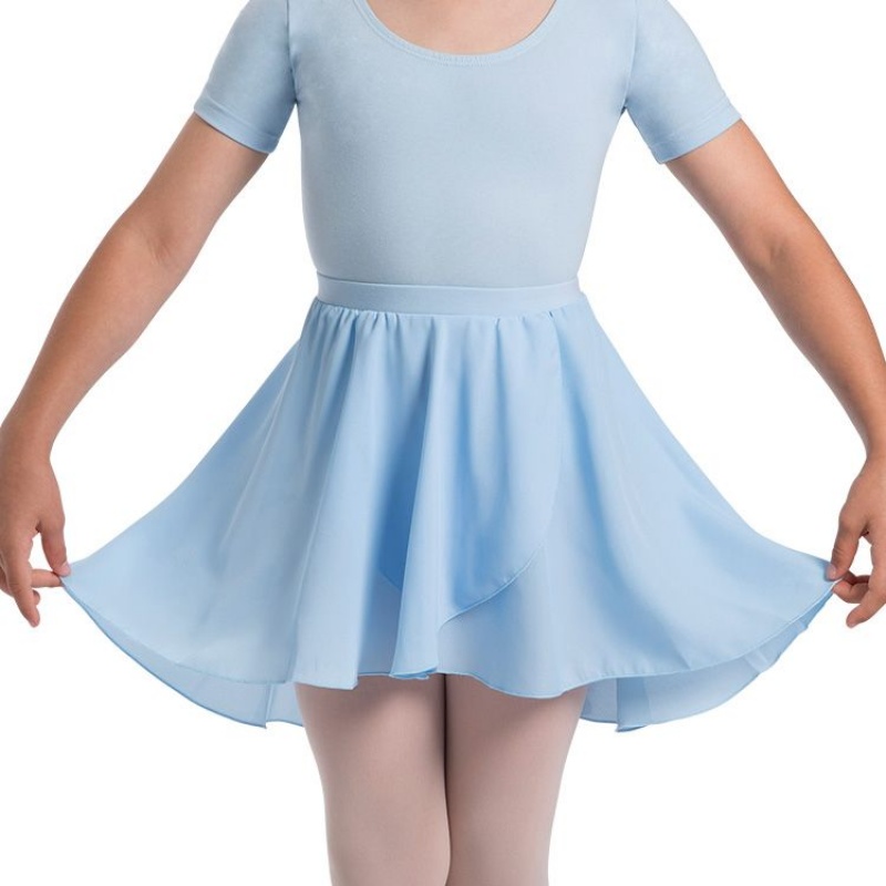 Kids' Bloch Royale Exam Skirts Ballet Blue | QMYUV90327