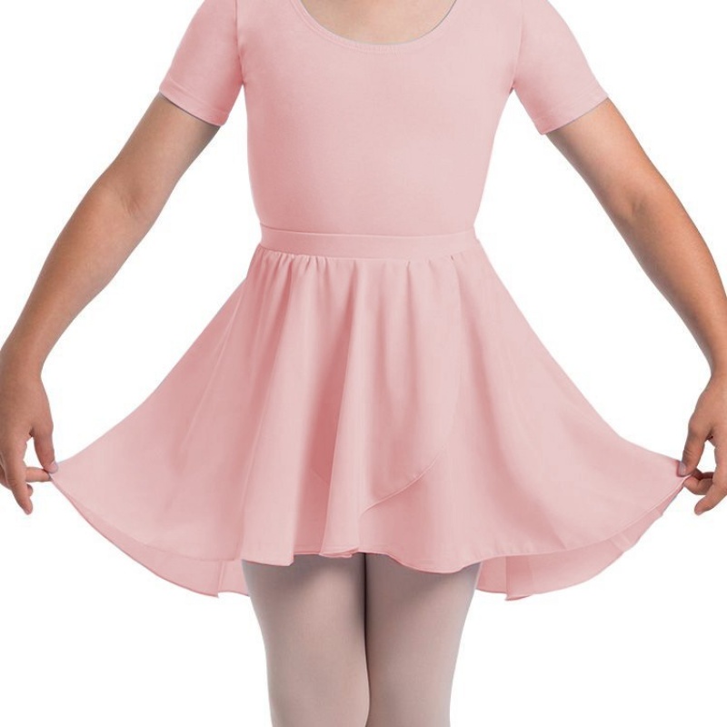 Kids' Bloch Royale Exam Skirts Candy Pink | MMYHR51278