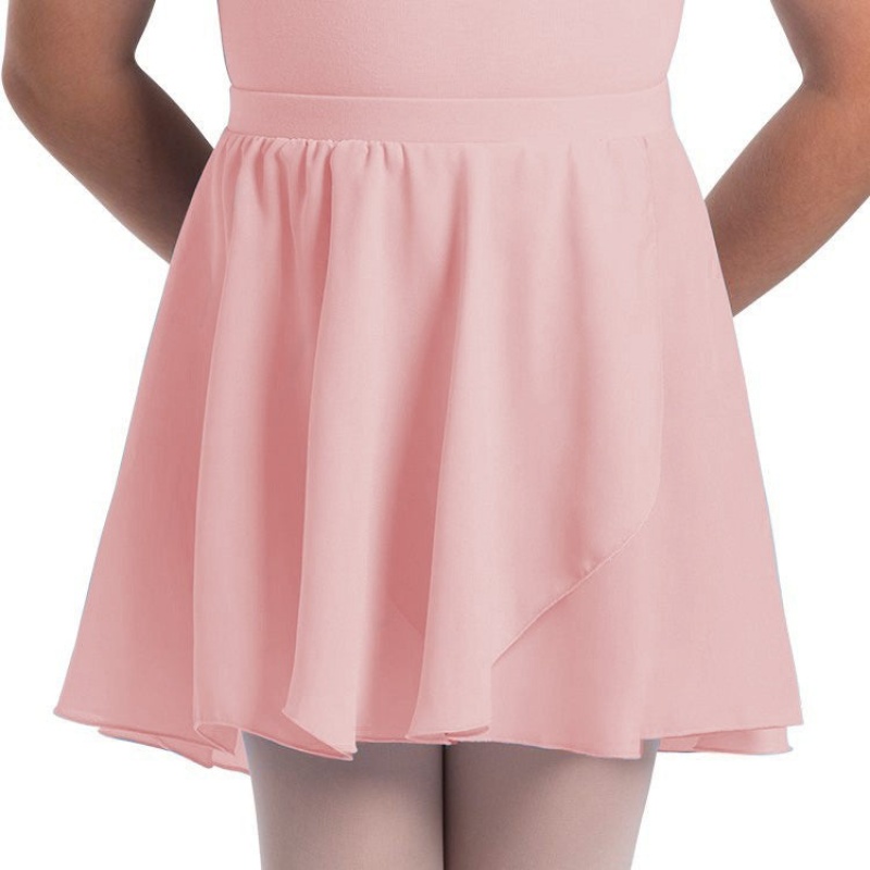 Kids\' Bloch Royale Exam Skirts Candy Pink | MMYHR51278