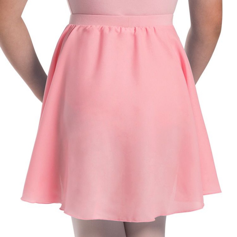 Kids' Bloch Royale Exam Skirts French Rose | MYNZX25613