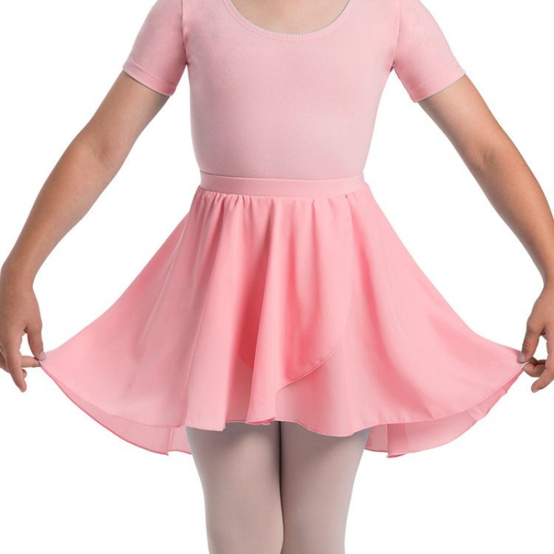 Kids' Bloch Royale Exam Skirts French Rose | MYNZX25613