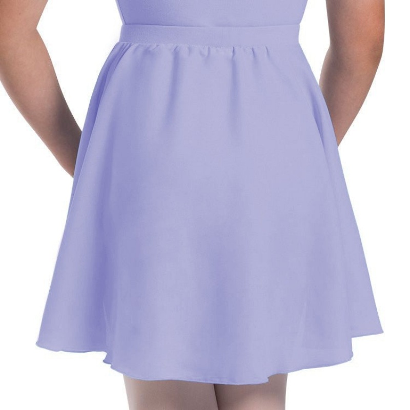 Kids' Bloch Royale Exam Skirts Lilac | LMYTR78364