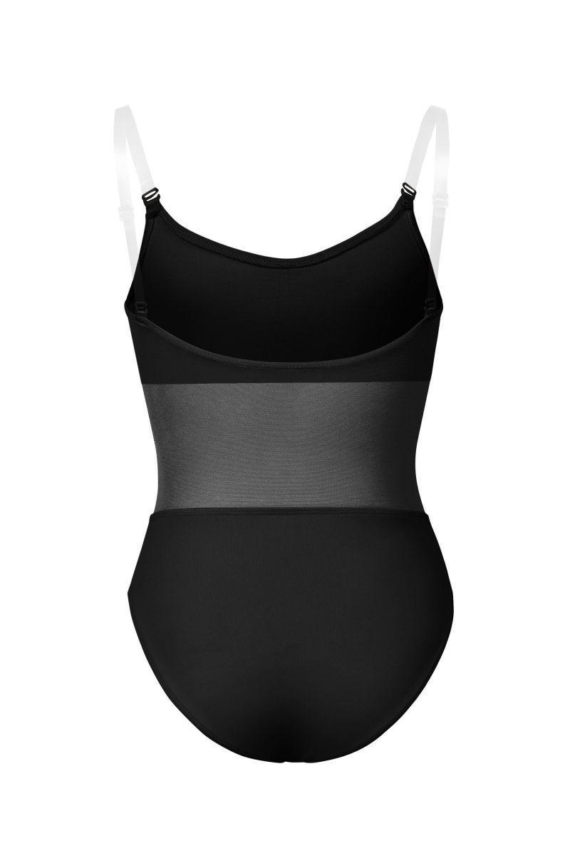 Kids' Bloch Sunna Mesh Panel Body Liner Underwear Black | AMYDF13250