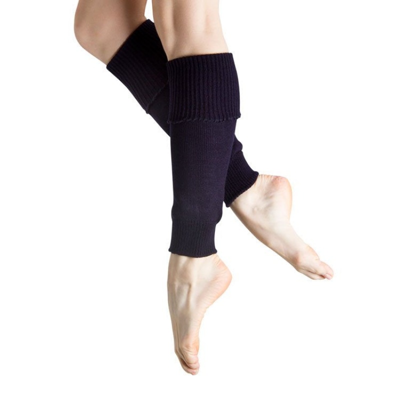 Men\'s Bloch Anna Legwarmers Knitwear Navy | QMYUV63237