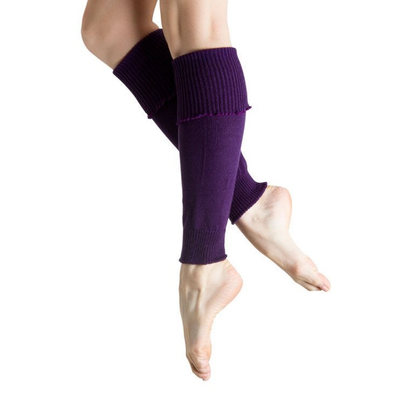 Men\'s Bloch Anna Legwarmers Knitwear Purple | TMYPQ65933