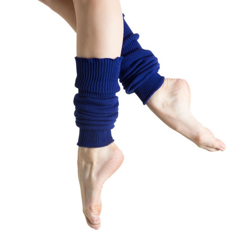 Men's Bloch Anna Legwarmers Knitwear Royal Blue | EMYVG57873