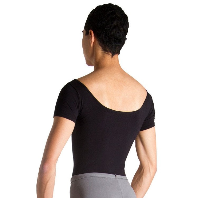 Men's Bloch Brett Leotards Black | XMYGW11902