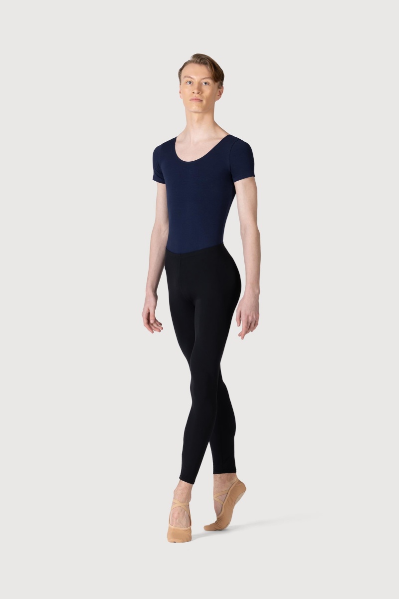 Men's Bloch Chet Long Full Length Tight Black | MYJBT14700