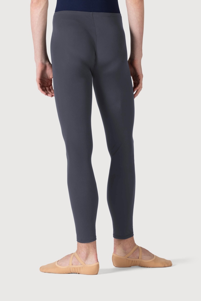 Men's Bloch Chet Long Full Length Tight Squalo | UMYTG38507