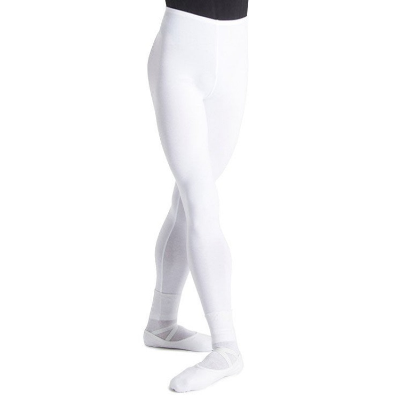 Men\'s Bloch Dale High Waist Full Length Tight White | MYZDE59870