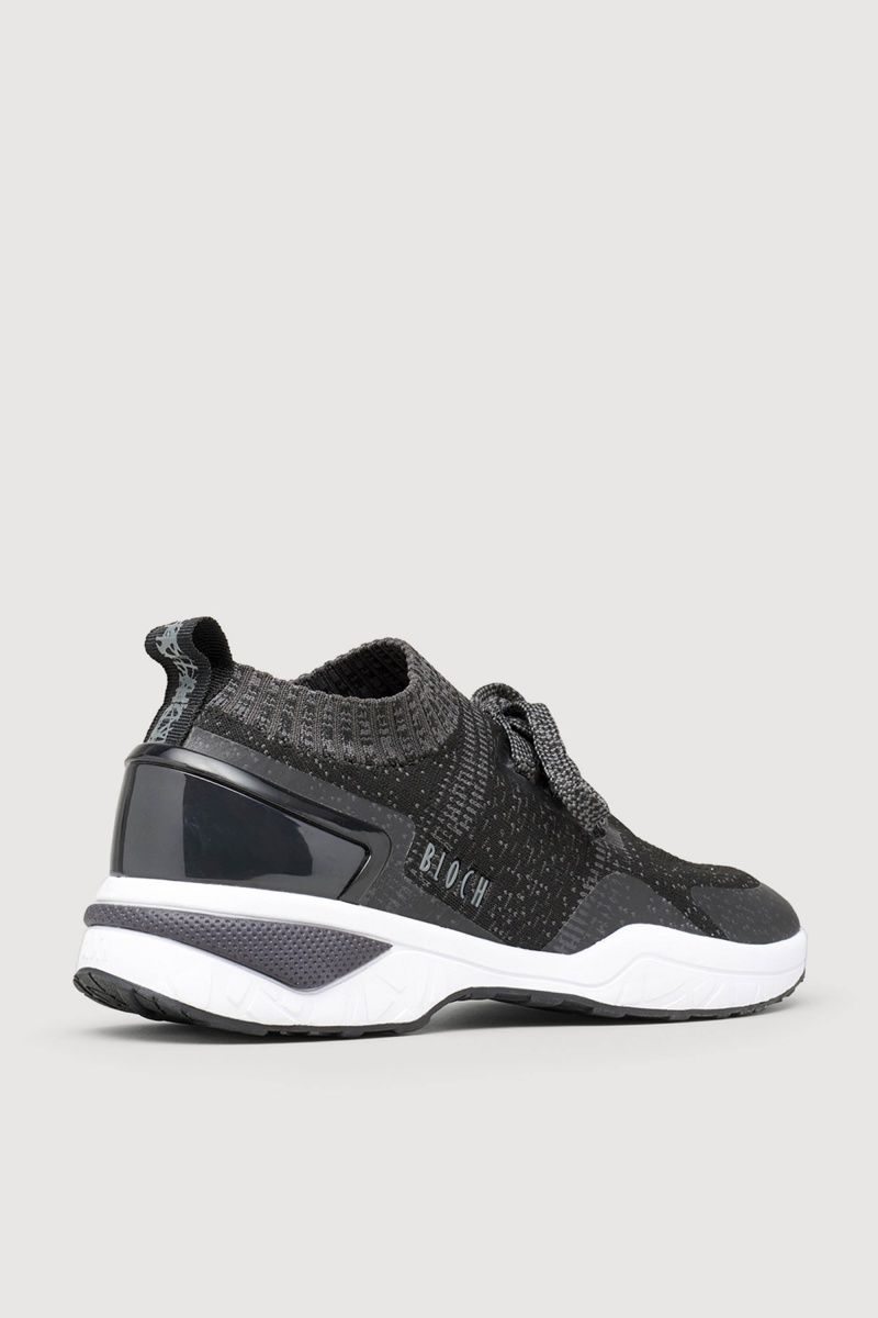 Women's Bloch Alcyone Lifestyle Sneaker Sneakers Black | SMYNY79680