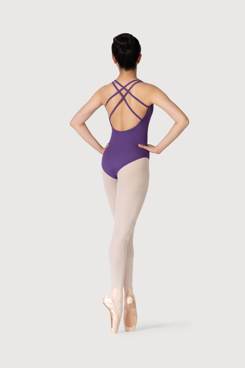 Women's Bloch Alexis Leotards Purple | EMYVG21545