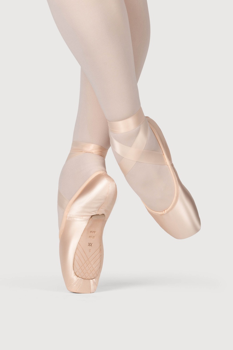 Women\'s Bloch Alpha Pointe Shoes Pink | MYJVR94388