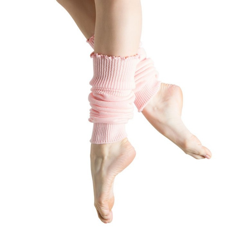 Women's Bloch Anna Legwarmers Knitwear Pink | MMYHR73450