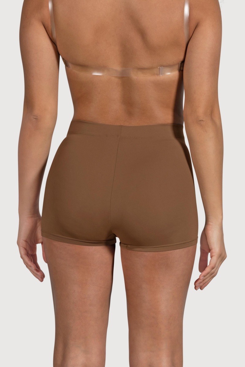 Women's Bloch Capella High Waist Underwear Almond | MYCVG24761