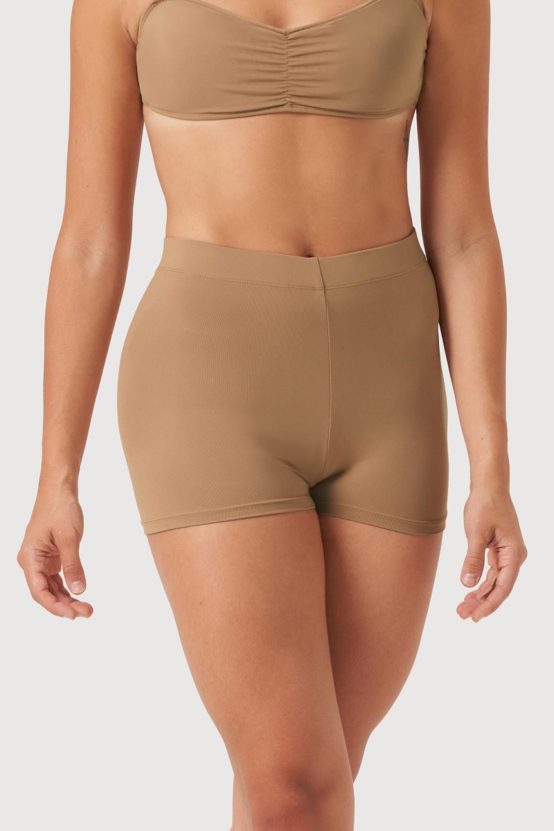 Women\'s Bloch Capella High Waist Underwear Tan | DMYVO14155