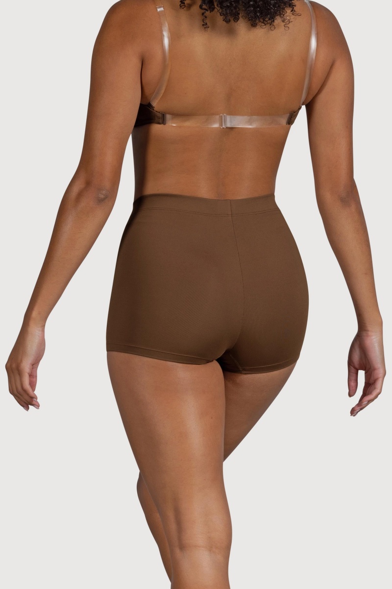 Women's Bloch Capella High Waist Underwear Cocoa | YMYGT51187