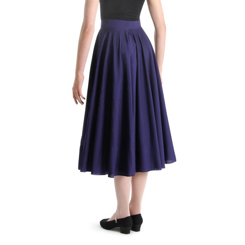 Women's Bloch Cara Ladies Skirts Navy | QMYWA81490