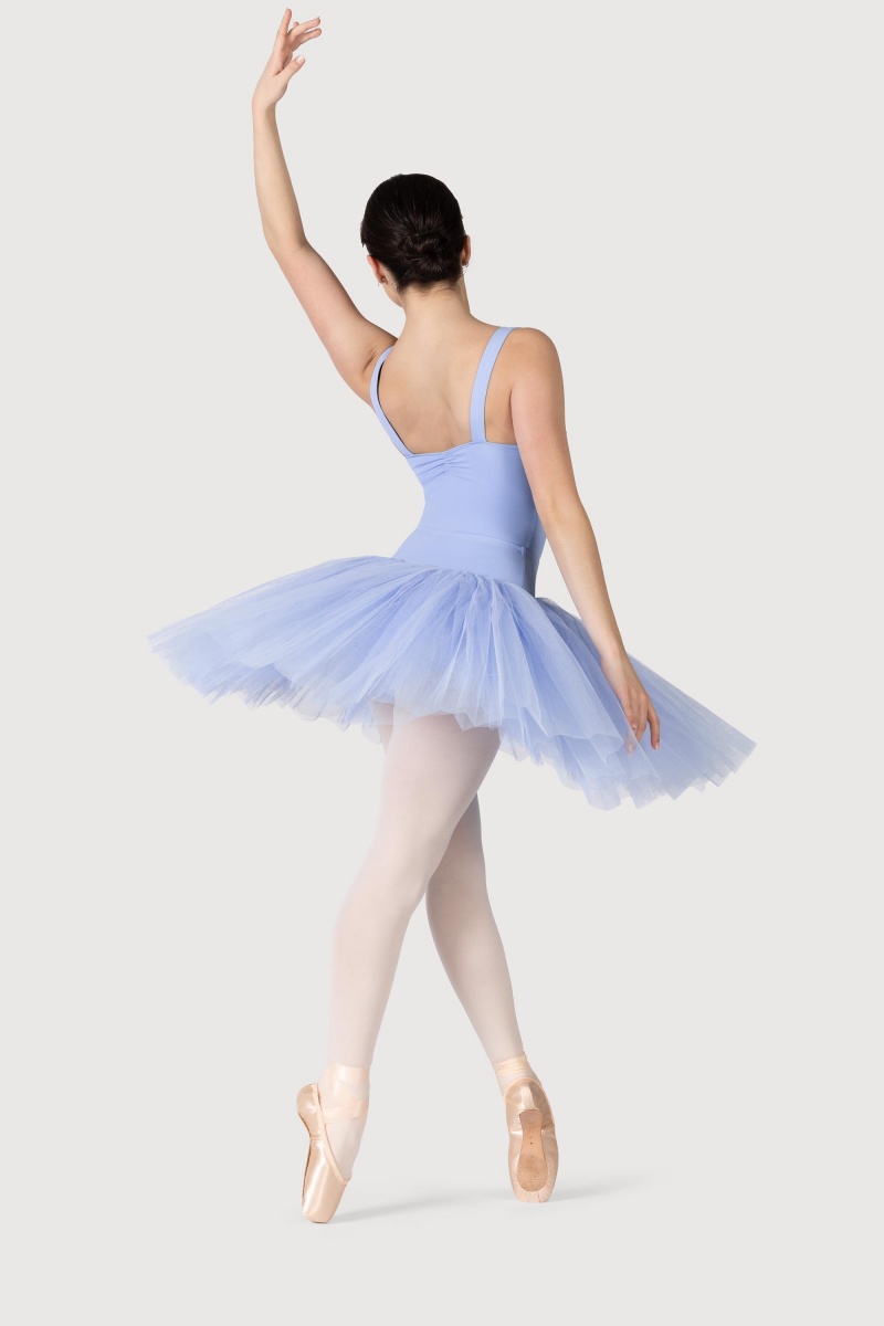 Women's Bloch Classic Practice ½ Tutu Skirts Bluebird | TMYPQ99921