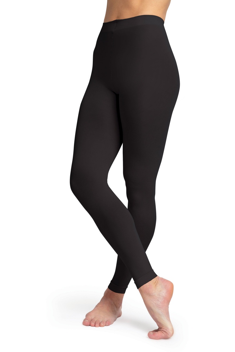 Women\'s Bloch Contoursoft Footless Tight Black | LMYSX78059