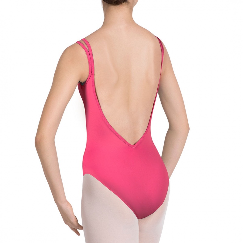 Women's Bloch Danse De Paris 'Natalia' Leotards Rosy | TMYWZ98564