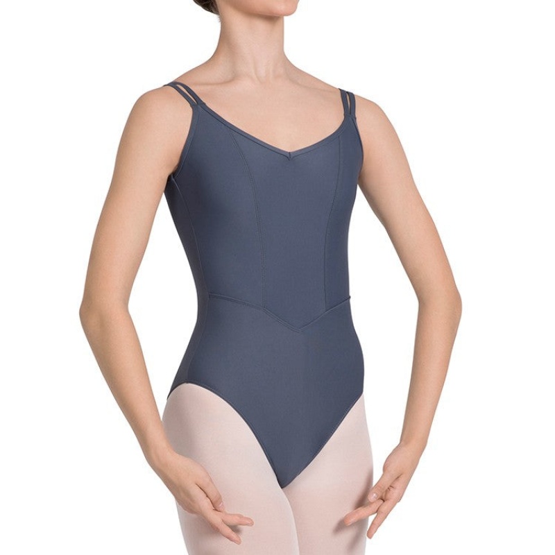 Women's Bloch Danse De Paris 'Natasha' Leotards Grey | QMYUV25134