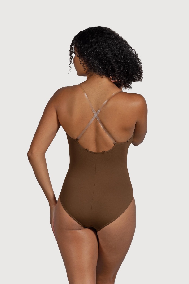 Women's Bloch Estrella Underwear Cocoa | MYZPD32806