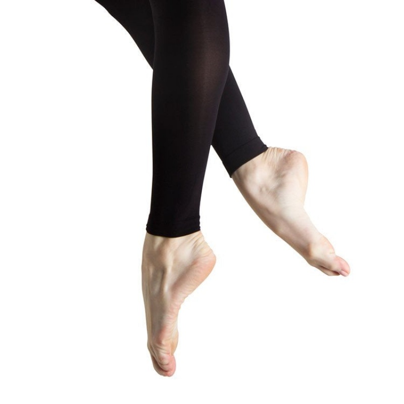 Women\'s Bloch Fiesta Supplex Footless Tight Black | MYJZR48089