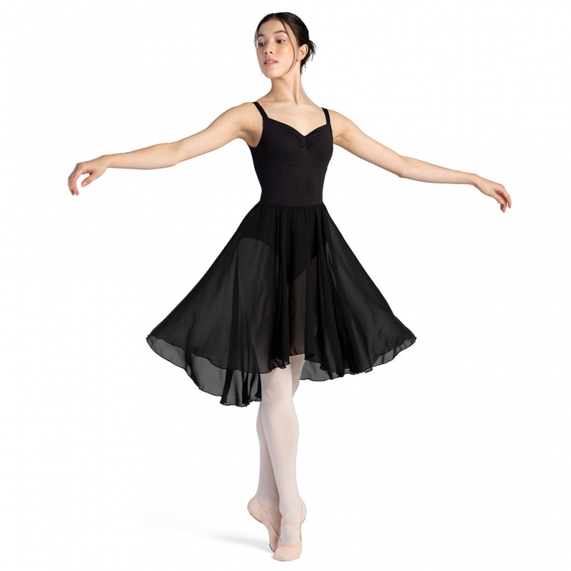 Women's Bloch Gavotte Skirts Black | MYQAV72915